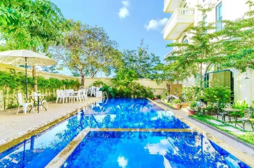 Hang Meas Boutique Hotel Kampot Ngoại thất bức ảnh